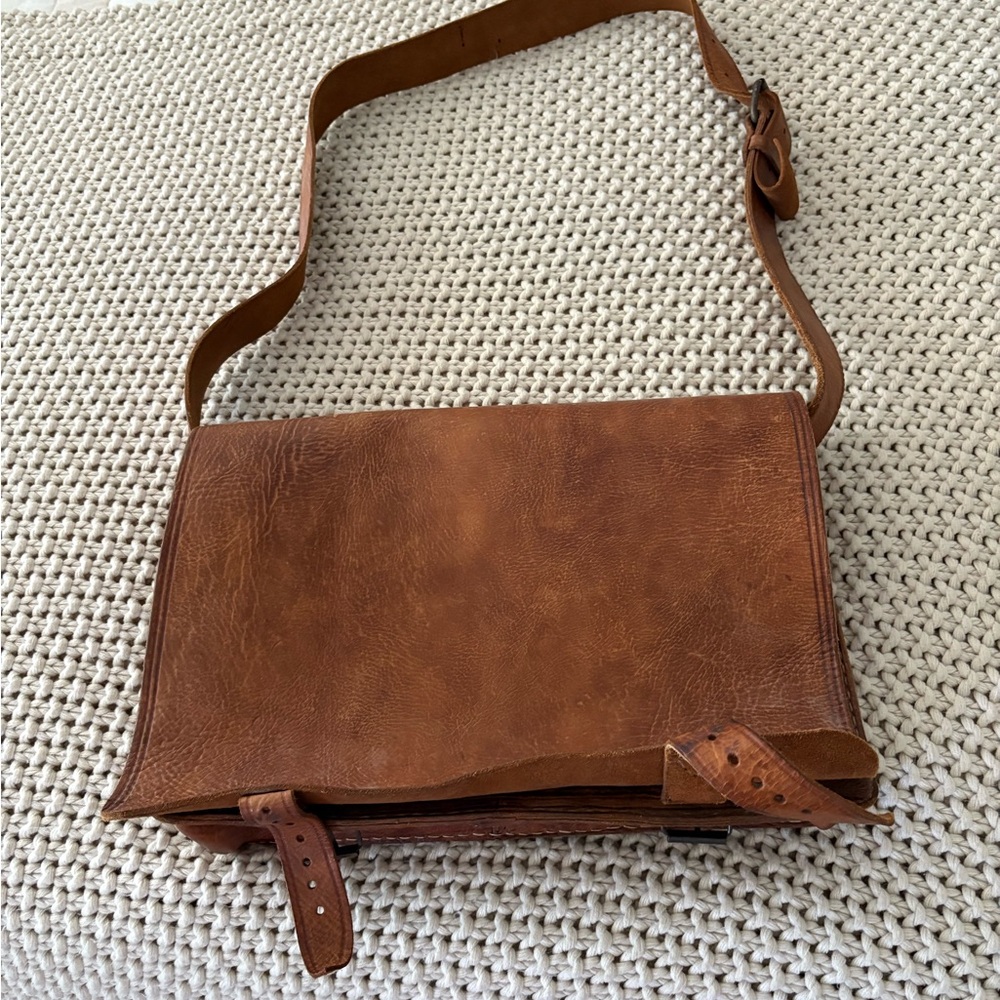 Handmade Leather Shoulder Bag